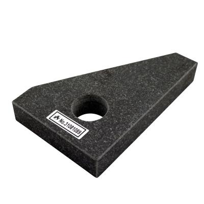 Granite inspection square 90° triangular shape 250x160x40 mm DIN 875-DIN 876/00